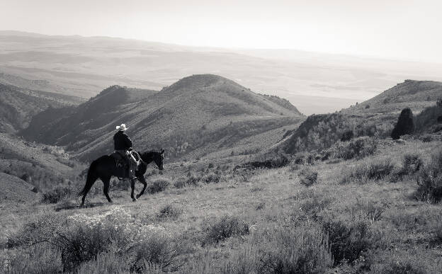 Derk Morton – Cow boss of Mc Garry Ranch, Idaho, 2013