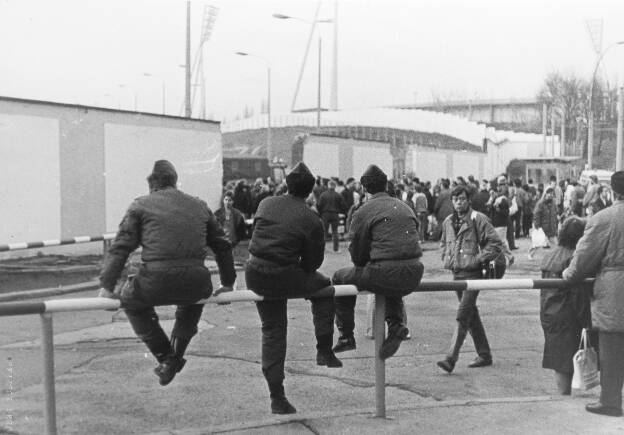 Berlin, Eberswalder Straße – 11.11.89, nachmittags